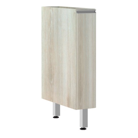 Balcão de Cozinha sem Tampo 15cm 1 Porta Lis Luciane Móveis