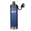 Ver imagem 3 de Garrafa Squeeze Térmica 300003 Aço Inox Parede Dupla Azul Kala 750ml