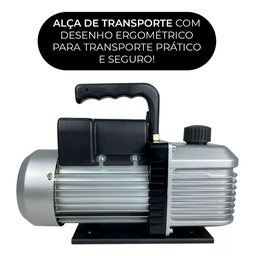 Bomba Vácuo 12cfm Duplo Estágio Bivolt Refrigeração Ar Split - 5