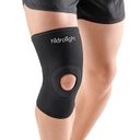 Ver imagem 2 de Protetor Elastico Joelho Compresão Ortopedica Longa Reforço Patelar Neoprene e Orificio Hidrolight:m