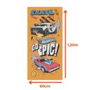 Ver imagem 2 de Toalha de Banho Personagens Estampada Menino Menina Hot Wheels Lepper