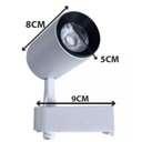 Ver imagem 3 de Trilho Eletrificado 1m + 3 Spot Led 7w 6000k Bivolt Branco