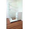 Conjunto Modular de Vidro com Valet Organização e Estilo para Seu Ambiente - 9