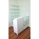 Ver imagem 4 de Conjunto Modular de Vidro com Valet Organização e Estilo para Seu Ambiente