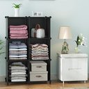 Ver imagem 2 de Estante Modular Multiuso para Casa Sala Quarto Banheiro