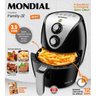Fritadeira Elétrica Sem Óleo Air Fryer Mondial Family IV AF-30 3,5 Litros 1500W Voltagem:220V - 7