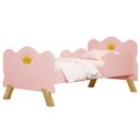 Ver imagem 2 de Cama Infantil Realeza Rosa Princesa