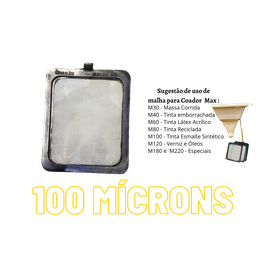 Refil Coador Malha aço inox M100 Bailéu Max Bailéu - 2