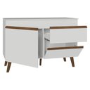 Ver imagem 5 de Balcão de Cozinha com 2 Portas e 1 Gaveta 120 cm Branco Pieta Madesa
