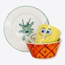 Ver imagem 1 de Kit 3 Peças Bowl, Caneca e Prato Bob Esponja Zonacriativa Kit Alimento