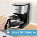 Ver imagem 6 de Elite Gourmet Ehc9420 Cafeteira Elétrica 5-cups, Aço Inoxidável