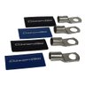 Terminal Olhal Com Termoretratil A/p 21mm Pacote Com 5 Pares CONCEPTKITS Terminal Olhal 21mm Preto e - 1