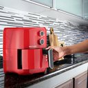 Ver imagem 7 de Air Fryer 4,2L 1500w C/ Grade Vermelha Multilaser Ce195 220V