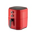 Ver imagem 5 de Air Fryer 4,2L 1500w C/ Grade Vermelha Multilaser Ce195 220V