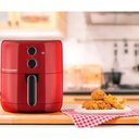 Ver imagem 6 de Air Fryer 4,2L 1500w C/ Grade Vermelha Multilaser Ce195 220V