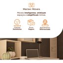 Ver imagem 3 de Nicho Suporte para Microondas Forno Elétrico 60cm Preto