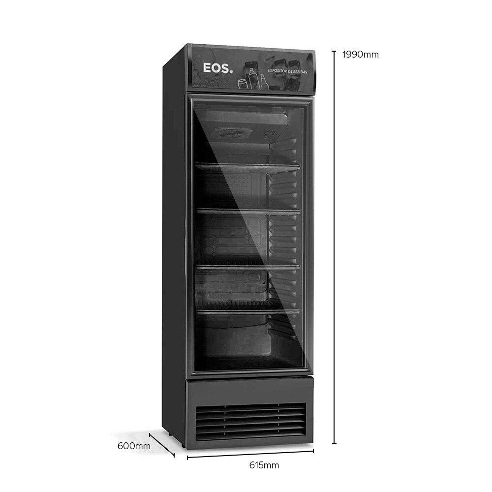 Refrigerador Expositor Vertical EOS 368 Litros Eco Gelo All Black EEV400P2 220V - 3