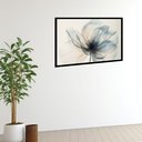 Ver imagem 2 de Quadro Decorativo Flor Translúcida - 50x70cm:moldura Preta