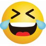 Adesivo de Parede Emoji Chorando de Rir - 1
