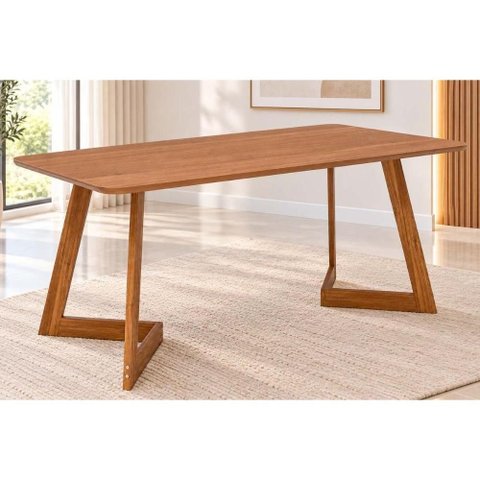 Mesa Cozinha Caju Madeira 180x90cm Madeira/Cinamomo Cimol
