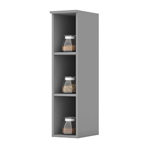 Armário Aéreo Nicho 20 cm Nova York Cinza – Henn