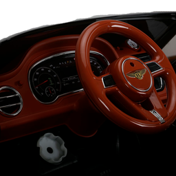 Mini Bentley Bentayga Vermelho Carro Elétrico Infantil A Bateria Para Crianças Motorizado Menino Men - 6