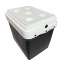 Ver imagem 4 de Caixa Térmica 42l Cooler Viagem Praia Piscina Camping C/porta Copos Cabe 60 Latas