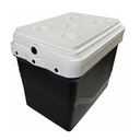 Ver imagem 3 de Caixa Térmica 42l Cooler Viagem Praia Piscina Camping C/porta Copos Cabe 60 Latas