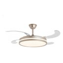 Ver imagem 4 de T&a-14 Ventilador Retrátil com Led Multicor e Controle Bivolt