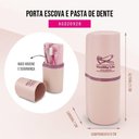 Ver imagem 2 de Porta Escova e Pasta de Dente Concept Rosa