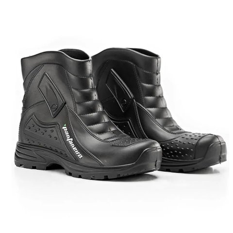 Bota de Chuva Impermeavel Pvc Moto Boy Motoqueiro Galocha Emborrachado Resistente - 43/44