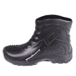 Bota de Chuva Impermeavel Pvc Moto Boy Motoqueiro Galocha Emborrachado Resistente - 43/44 - 3