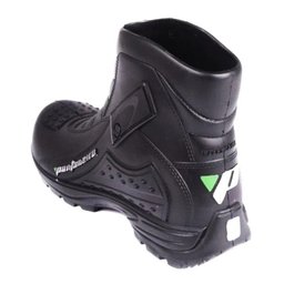 Bota de Chuva Impermeavel Pvc Moto Boy Motoqueiro Galocha Emborrachado Resistente - 43/44 - 5