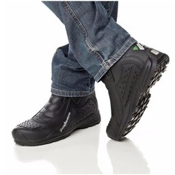 Bota de Chuva Impermeavel Pvc Moto Boy Motoqueiro Galocha Emborrachado Resistente - 43/44 - 4