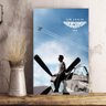 Placa Top Gun Maverick Poster Filme Tamanho A4 - 1