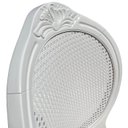 Ver imagem 4 de 4 Cadeira Medalhão Madeira Entalhada com Tela Telinha Palhinha Poltrona Natural Provençal Indiana de