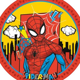 Toalha de Praia Infantil Redonda Homem Aranha Wow - 2