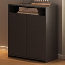 Ver imagem 2 de Balcao 2 Portas com Nicho 60 cm Preto Artany