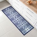Ver imagem 2 de Passadeira de Cozinha Azulejo 140x44cm - Uzoo Passadeira Cozinha 140x44cm Azulejo Azul S19_222-01j