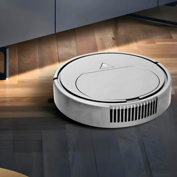 Aspirador de Pó Robô Redondo Inteligente - Branco - 3