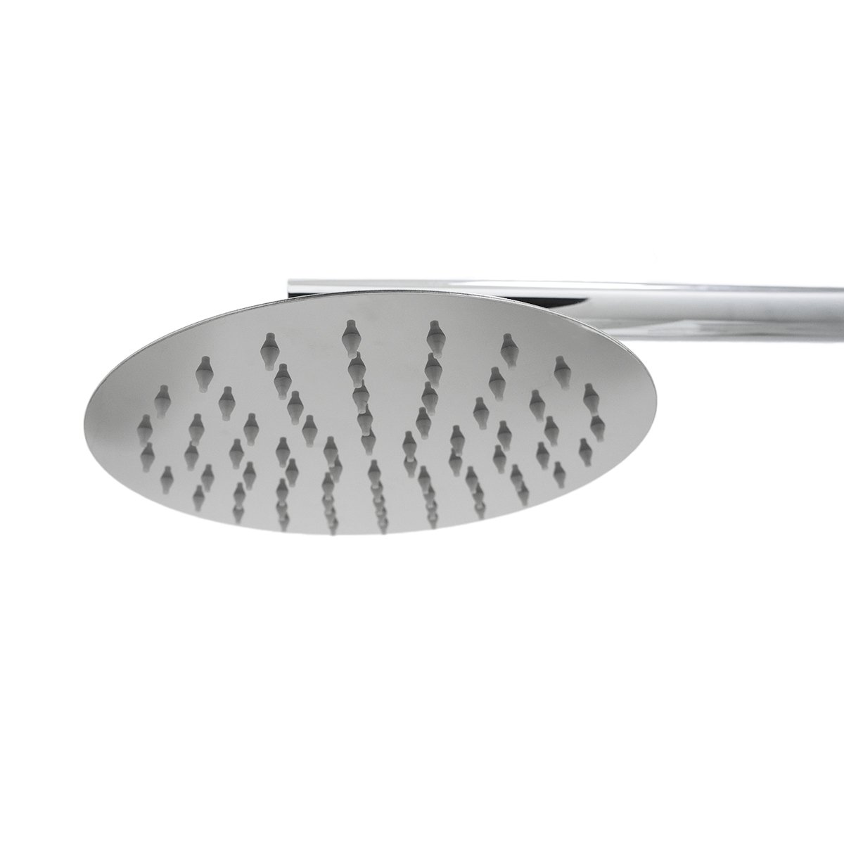 Chuveiro Ducha Redondo em Aço Inox 20cm X 20cm Solar ou a Gás - 3