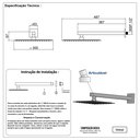 Ver imagem 3 de Ducha Chuveiro Quadrada Cromado Solar Ou a Gás Inox Com Braço 30 x 30 Cm