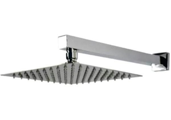 Chuveiro Luxo Quadrado 20 x 20 CM Com Braço - 1