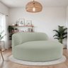 Poltrona Orgânica Chaise Rússia Bouclé - Amarena Móveis - 1