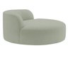 Poltrona Orgânica Chaise Rússia Bouclé - Amarena Móveis - 3