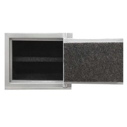 Cofre Eletrônico Para Armas curtas - 37cm Embutir Aprovado EB - RJL037 Cofres RJL RJL037E - 3