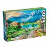 Quebra-cabeça - Puzzle - 6000 Peças - Alpes Italianos - Grow - 1