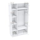 Ver imagem 3 de MODULO CLOSET LOJA OU CASA M98.2021.B (CABIDEIRO) MUNDI MOVEIS