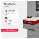 Ver imagem 2 de Colchão Solteiro Comfort Class Pillow Top 28x88x188cm - Vinho- e-Shop Casa