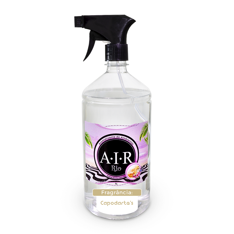 AROMATIZADOR CAPODART'E P/ ROUPAS DE AMBIENTE SPRAY - AIR RIO 1L - 1